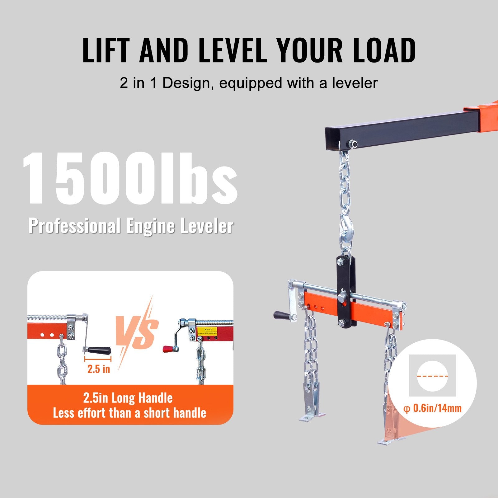 Pool Sweeps & Vacuums: VEVOR Hydraulic Engine Hoist with Lever, 2000KG Heavy-duty Cherry Picker Shop Crane, Foldable Engine Crane and Engine Hoist leveler for Auto Repair, Motors, Weights Lifting, Loading