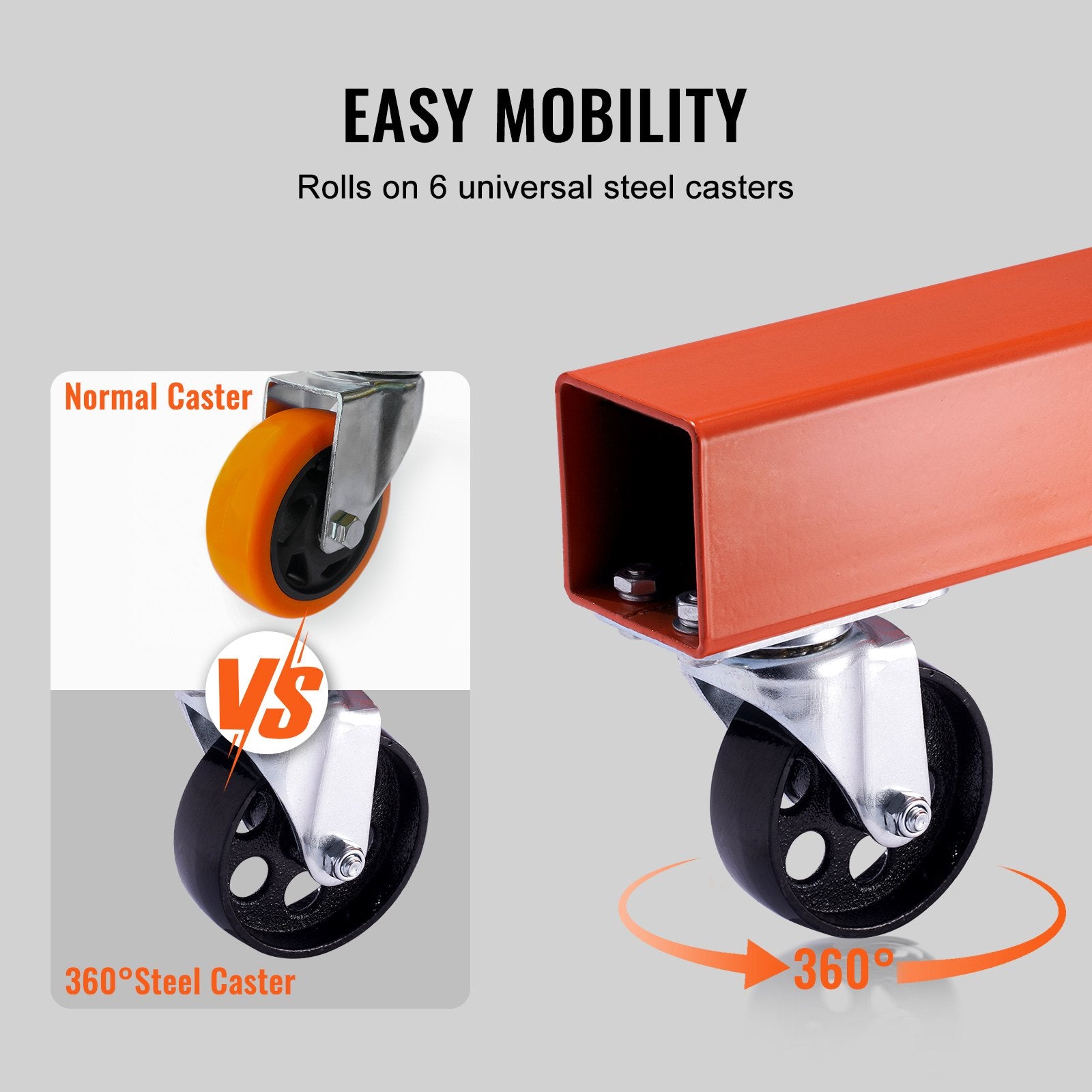 Pool Sweeps & Vacuums: VEVOR Hydraulic Engine Hoist with Lever, 2000KG Heavy-duty Cherry Picker Shop Crane, Foldable Engine Crane and Engine Hoist leveler for Auto Repair, Motors, Weights Lifting, Loading