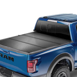Automotive Parts: VEVOR Tri-Fold Truck Bed Tonneau Cover, Compatible with 2015-2024 Ford F-150, 2004 mm Bed, Only Fit 2004 x 1656 mm Inside Bed, 181.4 kg Load Capacity with Built-in LED Light, Quick Folding, Black