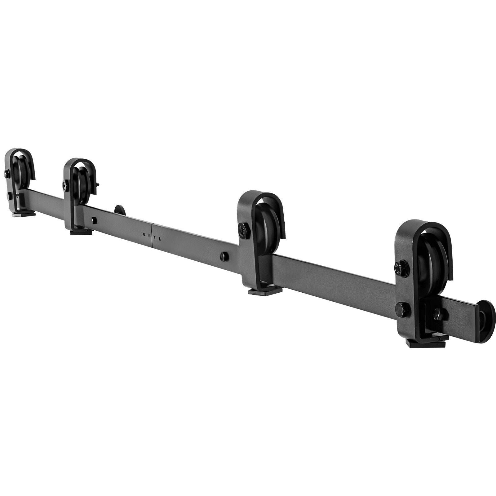 Door Hardware: VEVOR Bi-Folding Sliding Barn Door Hardware Track Kit, 64" Top Mount Track Kit, Slide Smoothly & Quietly, Heavy Duty, Easy to Install, Suitable for Four 15" Closet Pantry Laundry Doors (Not Included)