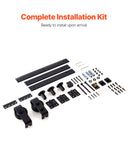 Door Hardware: VEVOR Bi-Folding Sliding Barn Door Hardware Track Kit 40" for Two 18" Doors