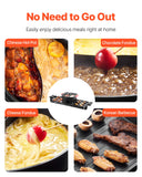 BBQ Tools: VEVOR Hot Pot with Grill 2300W 2-in-1 Electric Smokeless BBQ with Removable Pot