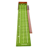 Basketball & Basketball Accessories: VEVOR Golf Putting Mat, 5 Hole Indoor Golf Putting Green, Wrinkle-Free Golf Training Aid, Mini Golf Set  with Auto-Ball Return, Alignment Guide, 3 Ball, Wood Base, Game Practice Gift for Home Offic