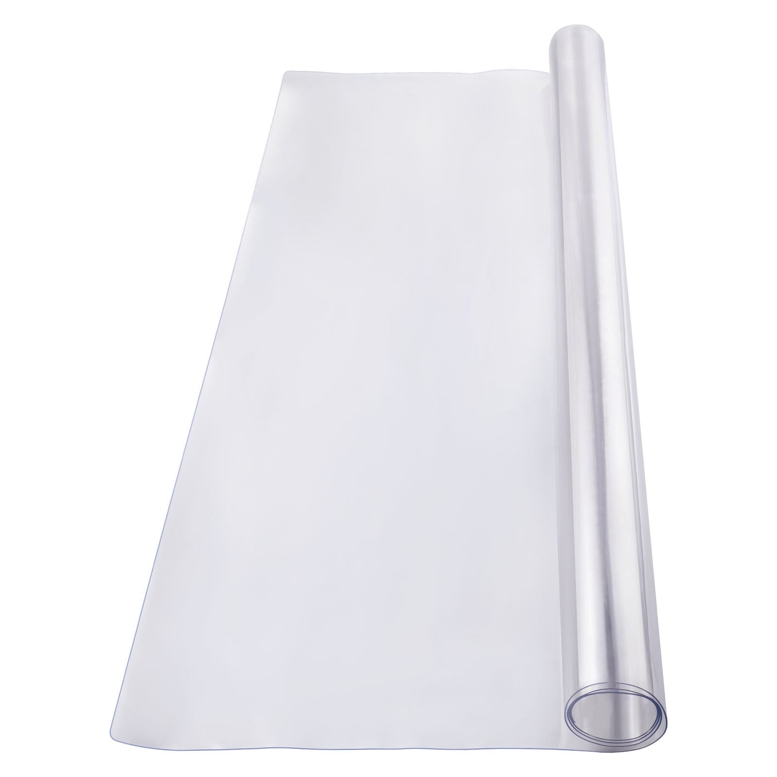 Audio Accessories: VEVOR Plastic Table Cover, 54 x 54 Inch 1.5 mm Thick Clear Table Protector, Square PVC Desk Mat, Waterproof & Easy Cleaning Desk Pad Tablecloth, for Office Dresser Dining Room Table Night Stand