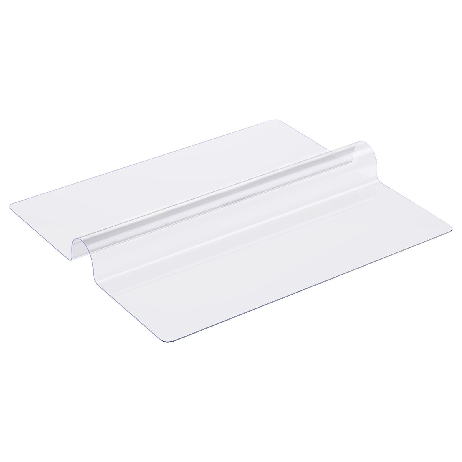 Audio Accessories: VEVOR Plastic Table Cover, 54 x 54 Inch 1.5 mm Thick Clear Table Protector, Square PVC Desk Mat, Waterproof & Easy Cleaning Desk Pad Tablecloth, for Office Dresser Dining Room Table Night Stand