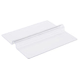 Audio Accessories: VEVOR Plastic Table Cover, 54 x 54 Inch 2.0 mm Thick Clear Table Protector, Square PVC Desk Mat, Waterproof & Easy Cleaning Desk Pad Tablecloth, for Office Dresser Dining Room Table Night Stand