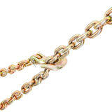 Building Materials: VEVOR Transport Binder Chain, 220 kg Working Load Limit, 3/8'' x 20' G80 Tow Chain Tie Down with Grab Hooks, DOT Certified, Galvanized Coating Manganese Steel for Dock Factory Construction Site