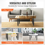 Table Tops & Bases: VEVOR 406.4MM Adjustable Desk Legs, Reinforced Steel Office Table Furniture legs Set of 4 for DIY, 1200 lbs Load Capacity Heavy Duty Desk Legs, Quick Instalation Legs with Adjustable Foot Cup Black