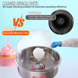 Speciality Appliances: VEVOR Commercial Cotton Candy Machine with Cart & Cover Sugar Floss Maker 1000W