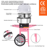 Speciality Appliances: VEVOR Commercial Cotton Candy Machine with Cart & Cover Sugar Floss Maker 1000W