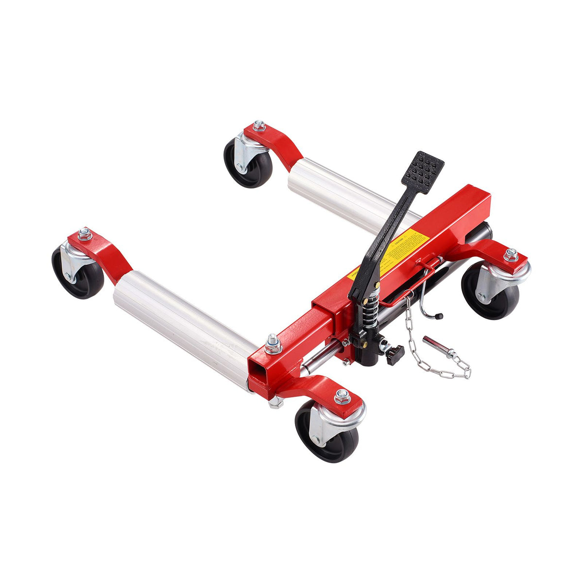 Wheel Dolly, Max Capacity 1500 Lbs Car Dolly, Car Jack Dolly Lifter with 360° Rotatable Wheels, Heavy Duty Vehicle Positioning Hydraulic Tire Jack, for Vehicle Car Auto Repair Moving, Set of 4