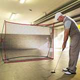 Basketball & Basketball Accessories: VEVOR Golf Practice Hitting Net, Huge 10.8x7ft Golf Net, Personal Driving Range for Indoor Outdoor Use, Portable Home Golf Aid Net with Solid Fiberglass Frame and Carry Bag, Gift for Men, Golf Lover