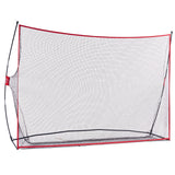 Basketball & Basketball Accessories: VEVOR Golf Practice Hitting Net, Huge 10.8x7ft Golf Net, Personal Driving Range for Indoor Outdoor Use, Portable Home Golf Aid Net with Solid Fiberglass Frame and Carry Bag, Gift for Men, Golf Lover