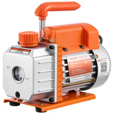 Vacuums: VEVOR 18.93 L Vacuum Chamber with Pump, 3.5 CFM 99 L/min, Single Stage Vacuum Pump, Stainless Steel Degassing Chamber Kit, Tempered Glass Lid, 1.5 m Hose, for Stabilizing Wood Degassing Silicone Resin
