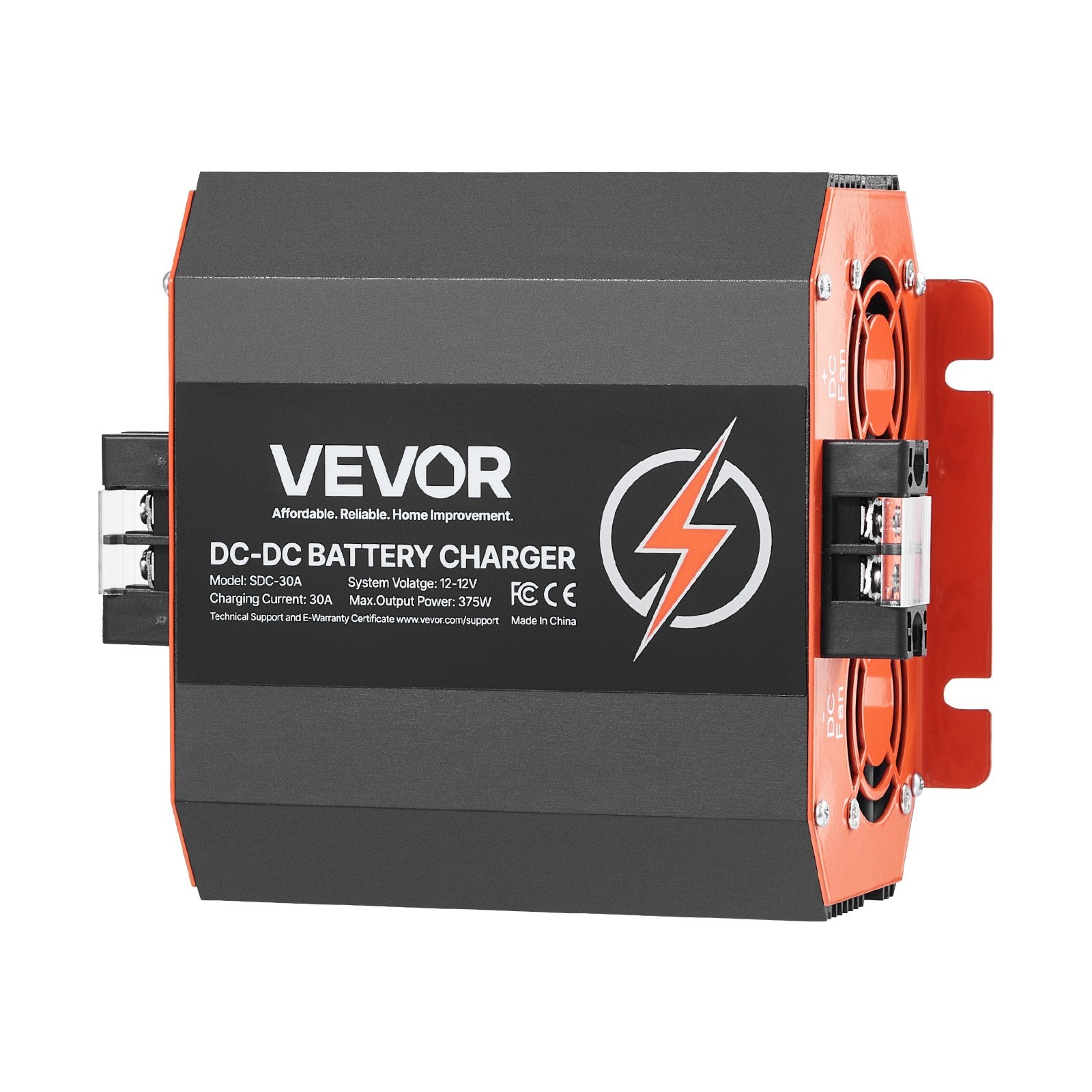 Batteries & Generators: VEVOR 12V 30A DC to DC Charger Battery Charger 375W for Lead-Acid Lithium AGM