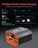 Batteries & Generators: VEVOR 12V 20A DC to DC Charger Battery Charger 250W for Lead-Acid Lithium AGM