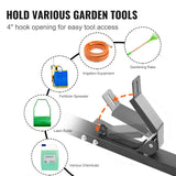 Bicycle Stands & Storage: VEVOR Trimmer Rack, 3 Place Weeder Trimmer Rack, Locking Trim Holder Landscape Trailer Rack Carrier Mount on Open Pickup/Trailer Enclosed Trailers, Pair