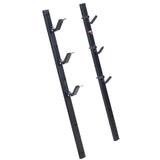 Bicycle Stands & Storage: VEVOR Trimmer Rack, 3 Place Weeder Trimmer Rack, Locking Trim Holder Landscape Trailer Rack Carrier Mount on Open Pickup/Trailer Enclosed Trailers, Pair