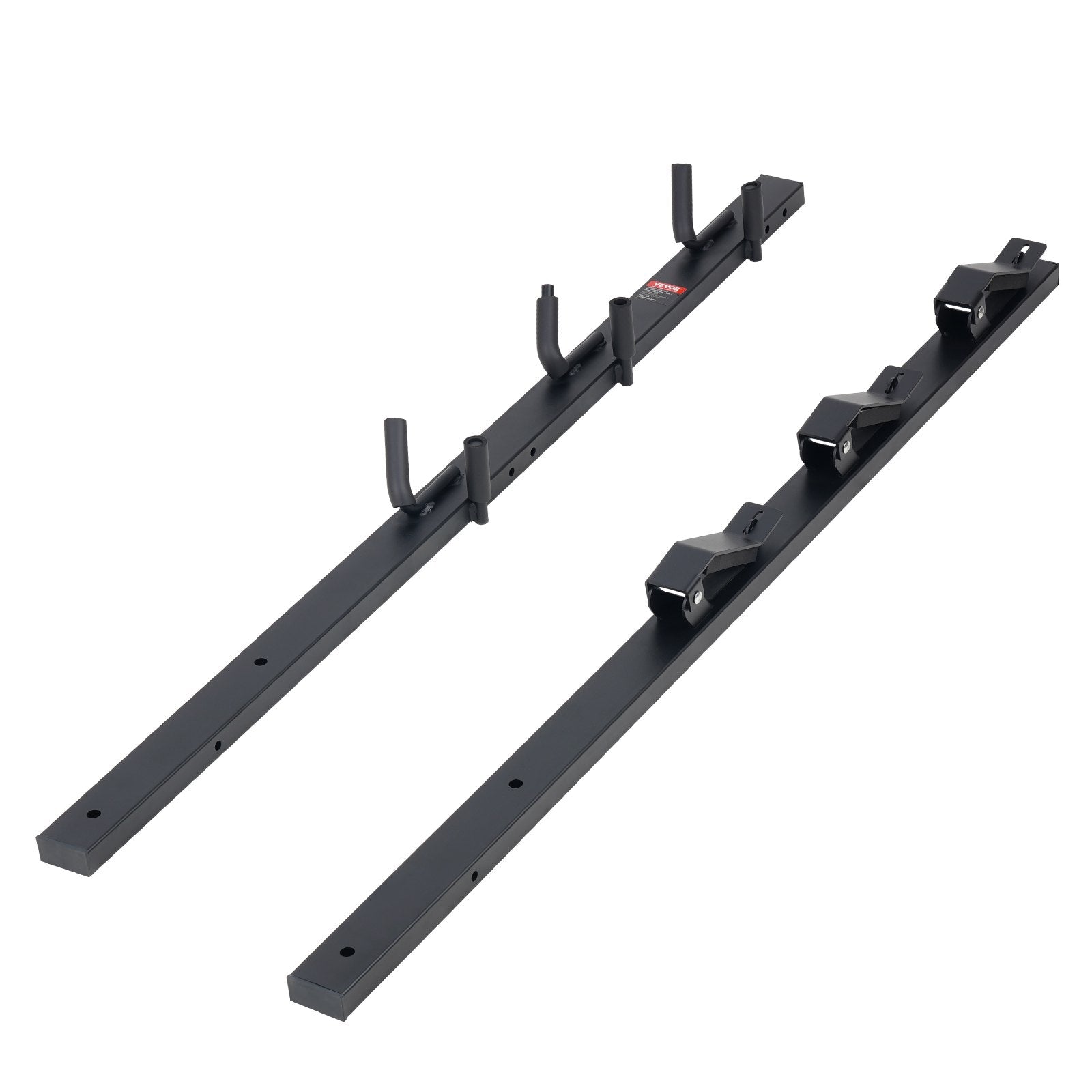 Bicycle Stands & Storage: VEVOR Trimmer Rack, 3 Place Weeder Trimmer Rack, Locking Trim Holder Landscape Trailer Rack Carrier Mount on Open Pickup/Trailer Enclosed Trailers, Pair