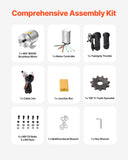 Fuel & Exhaust: VEVOR 1800W Electric Brushless DC Motor Kit - 48V 4500rpm Motor with Upgraded Speed Controller, Throttle Grip Kit for Go Karts E-Bike Motorcycle Scooter