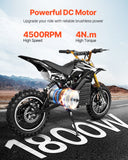 Exercise Bikes: VEVOR 1800W Electric Brushless DC Motor 48V 4500rpm Motor for E-Bike Dirt Bike
