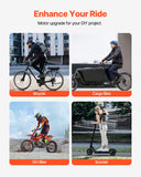 Exercise Bikes: VEVOR 1800W Electric Brushless DC Motor 48V 4500rpm Motor for E-Bike Dirt Bike