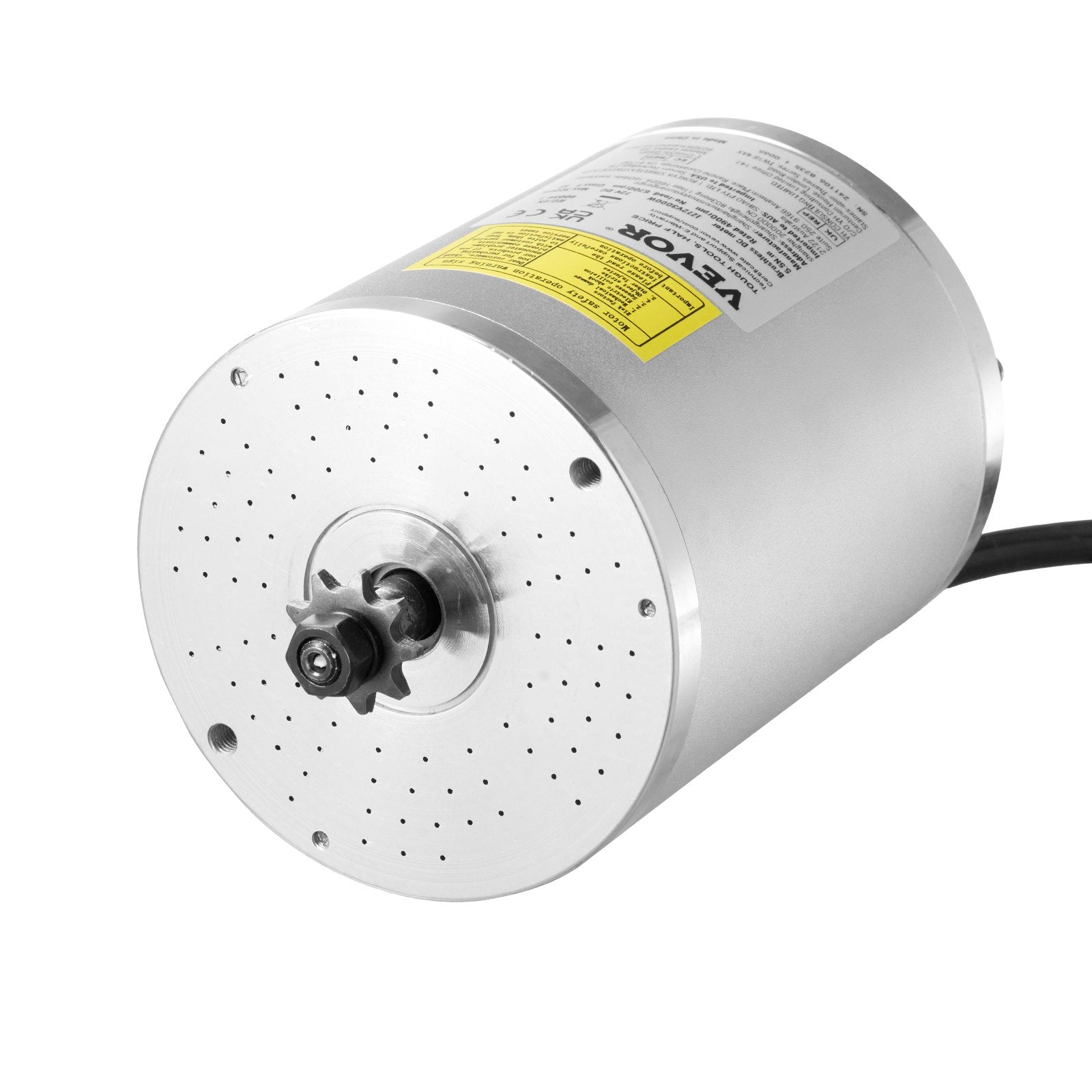 Fuel & Exhaust: VEVOR 3000W Electric Brushless DC Motor Kit - 72V 4900rpm Motor with Upgraded Speed Controller for Go Karts E-Bike Motorcycle Scooter