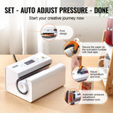 Coffee Machines & Accessories: VEVOR Auto Tumbler Heat Press Machine 325-887 ml Sublimation Mug Heat Press White
