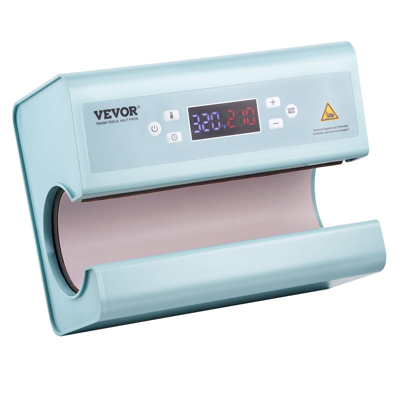 Auto Tumbler Heat Press Machine 325-887 ml Sublimation Mug Heat Press Blue