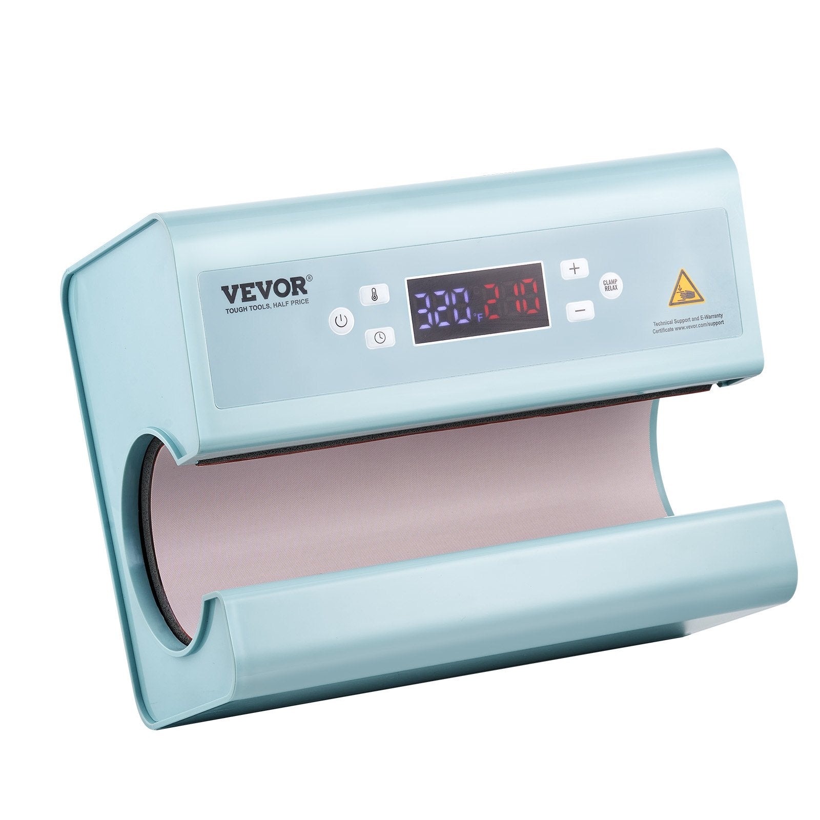 Auto Tumbler Heat Press Machine 325-887 ml Sublimation Mug Heat Press Blue