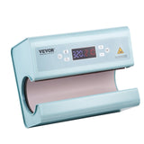 Coffee Machines & Accessories: VEVOR Auto Tumbler Heat Press Machine 325-887 ml Sublimation Mug Heat Press Blue