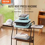 Automotive Repair & Speciality Tools: VEVOR Auto Heat Press Machine, 15 x 15 in Smart T Shirt Press Machine with Auto Release, Heats Up Fast and Evenly, Sublimation Heat Press for T Shirts, Sublimation, Vinyl, Heat Transfers Projects