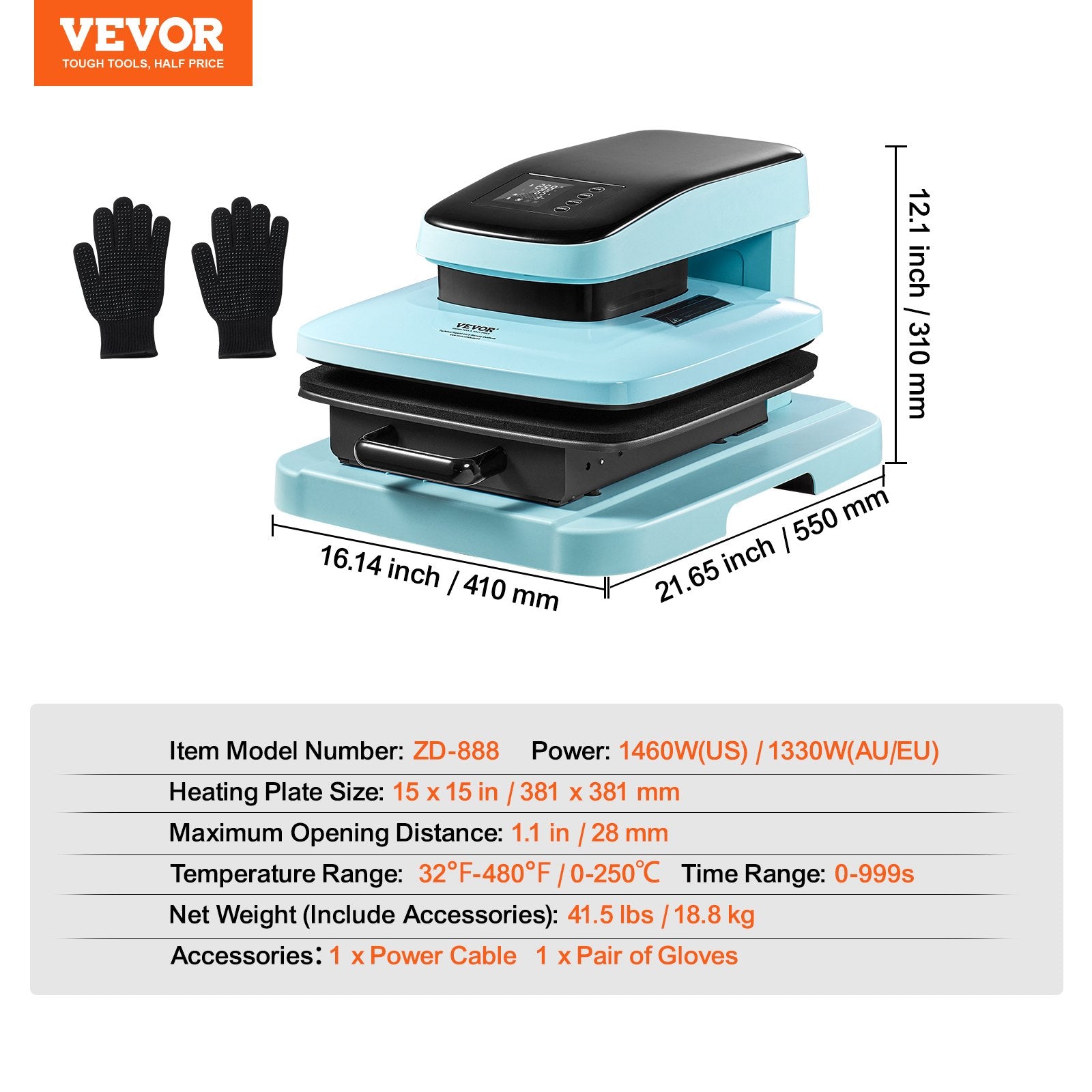 Auto Heat Press Machine, 15 x 15 in Smart T Shirt Press Machine with Auto Release, Heats Up Fast and Evenly, Sublimation Heat Press for T Shirts, Sublimation, Vinyl, Heat Transfers Projects