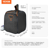 Outdoor Sofas & Lounge Sets: VEVOR Portable Steam Sauna Tent 1000W Personal Spa Loss Weight Detox Therapy, 800x800x1000 mm