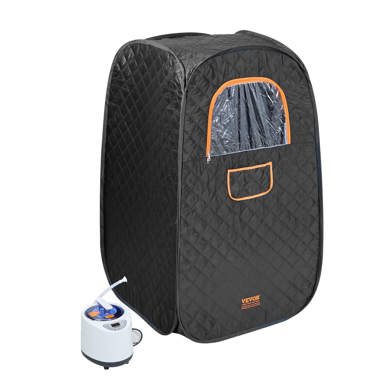 Outdoor Sofas & Lounge Sets: VEVOR 1000W Personal Steam Sauna Tent Loss Weight Detox Therapy Spa Compact, 800 x 800 x 1330 mm
