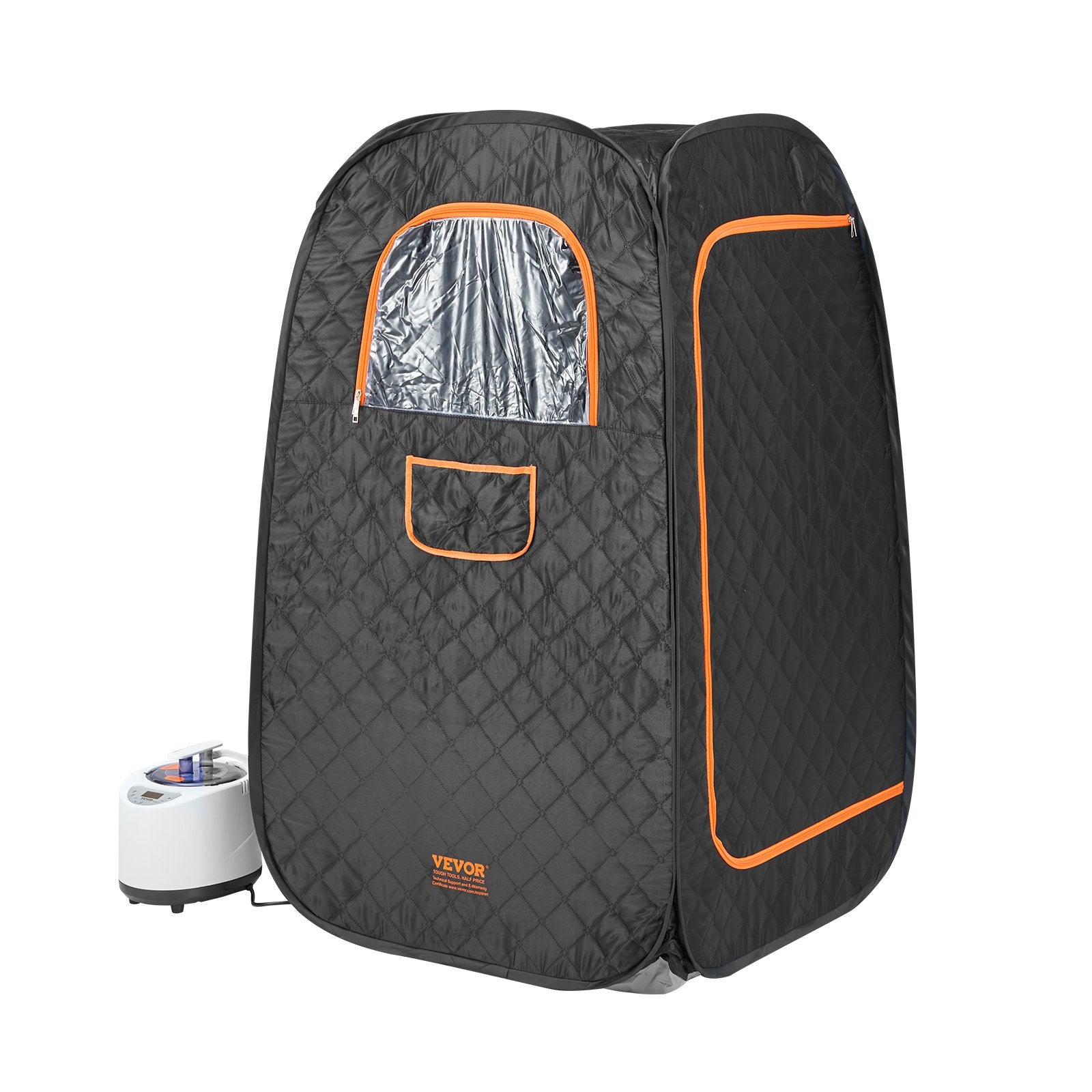 Outdoor Sofas & Lounge Sets: VEVOR 1000W Personal Steam Sauna Tent Loss Weight Detox Therapy Spa Compact, 800 x 800 x 1330 mm