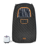 Outdoor Sofas & Lounge Sets: VEVOR 1000W Personal Steam Sauna Tent Loss Weight Detox Therapy Spa Compact, 800 x 800 x 1330 mm