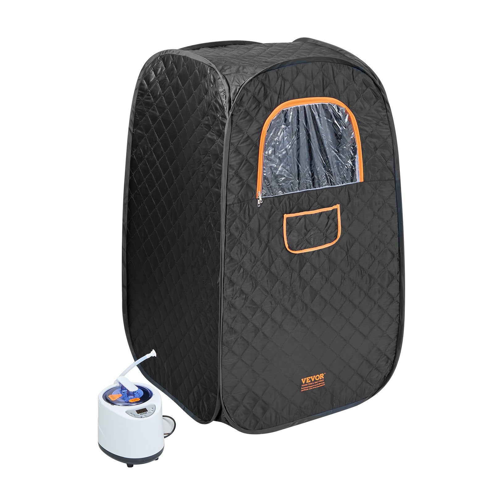 Outdoor Sofas & Lounge Sets: VEVOR 1000W Personal Steam Sauna Tent Loss Weight Detox Therapy Spa Compact, 800 x 800 x 1330 mm