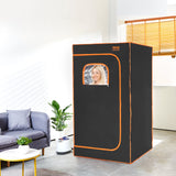 Outdoor Sofas & Lounge Sets: VEVOR Portable Steam Sauna Tent Full Size 1000W Personal Sauna Blanket W/ Chair, 880 x 880 x 1600 mm