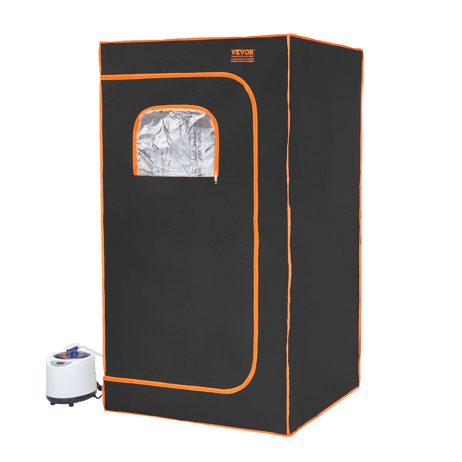 Outdoor Sofas & Lounge Sets: VEVOR Portable Steam Sauna Tent Full Size 1000W Personal Sauna Blanket W/ Chair, 880 x 880 x 1600 mm