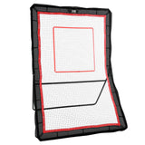 Basketball & Basketball Accessories: VEVOR Lacrosse Rebounder for Backyard, 5x7 Ft Volleyball Bounce Back Net, Pitchback Throwback Baseball Softball Return Training Screen, Adjustable Angle Shooting Practice Training Wall with Target
