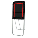 Basketball & Basketball Accessories: VEVOR Folding Lacrosse Rebounder for Backyard, 3x4 Ft Volleyball Bounce Back Net, Pitchback Throwback Baseball Softball Return Training Screen, Adjustable Angle Shooting Practice Training Wall, Black