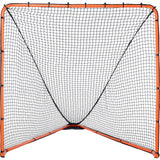 Basketball & Basketball Accessories: VEVOR Lacrosse Goal, 1.8mx1.8m Lacrosse Net, Folding Portable Backyard Lacrosse Training Equipment, Steel Frame Training Net, Quick & Easy Setup Lacrosse Goal, Perfect for Youth Adult Training, Orange