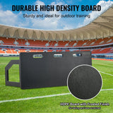 Soccer & Soccer Accessories: VEVOR Soccer Rebounder Board, 100x40 cm Portable Soccer Wall with 2 Angles Rebound, Foldable HDPE Kickback Rebound Board, Soccer Training Equipment for Kids and Adults, Passing & Shooting Practice