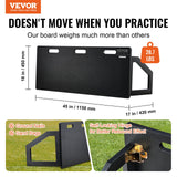 Soccer & Soccer Accessories: VEVOR Soccer Rebounder Board, 115x45 cm Portable Soccer Wall with 2 Angles Rebound, Foldable HDPE Kickback Rebound Board, Soccer Training Equipment for Kids and Adults, Passing & Shooting Practice