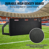 Soccer & Soccer Accessories: VEVOR Soccer Rebounder Board, 115x45 cm Portable Soccer Wall with 2 Angles Rebound, Foldable HDPE Kickback Rebound Board, Soccer Training Equipment for Kids and Adults, Passing & Shooting Practice