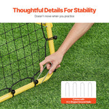 Soccer & Soccer Accessories: VEVOR 40"x35"x37" Soccer Rebounder Net Kick-Back Portable Football Training Gift