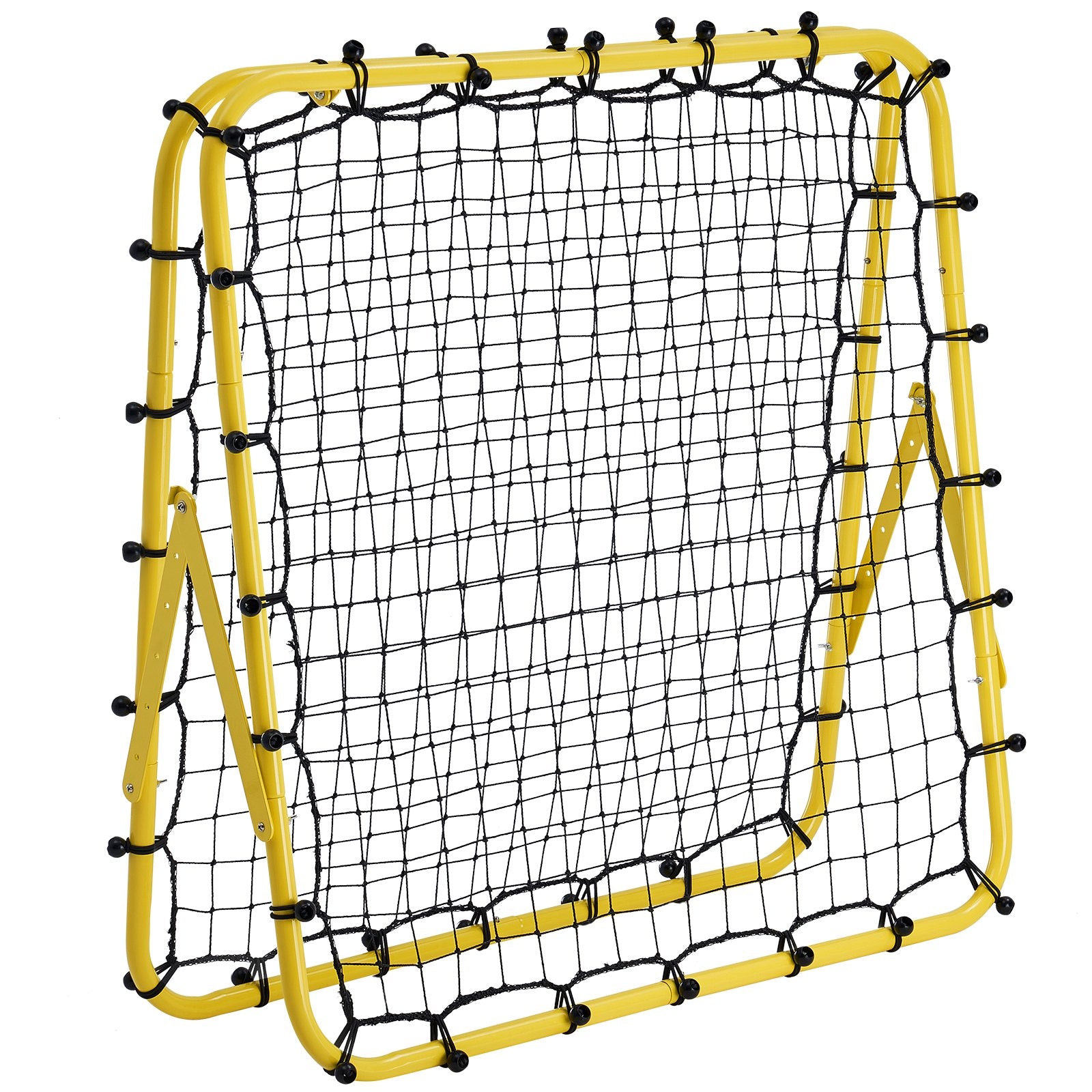 Soccer & Soccer Accessories: VEVOR 40"x35"x37" Soccer Rebounder Net Kick-Back Portable Football Training Gift