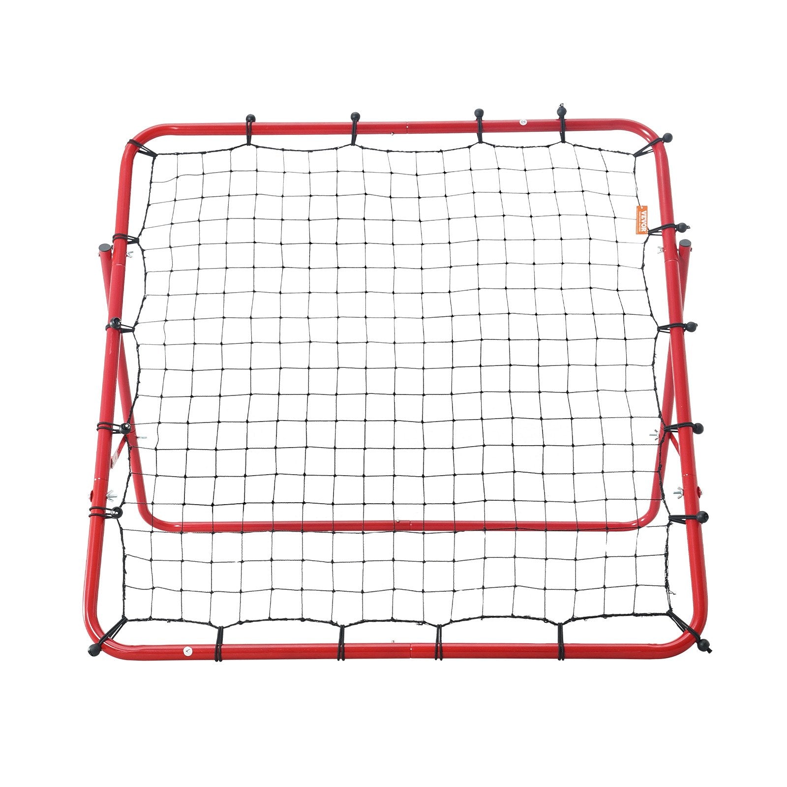 Basketball & Basketball Accessories: VEVOR Soccer Rebounder Rebound Net, Kick-Back 100x100 cm, Portable Football Training Gifts, Fully Adjustable Angles Goal Net, Aids & Equipment for Kids Teens & All Ages, Easy Set Up & Perfect Storage