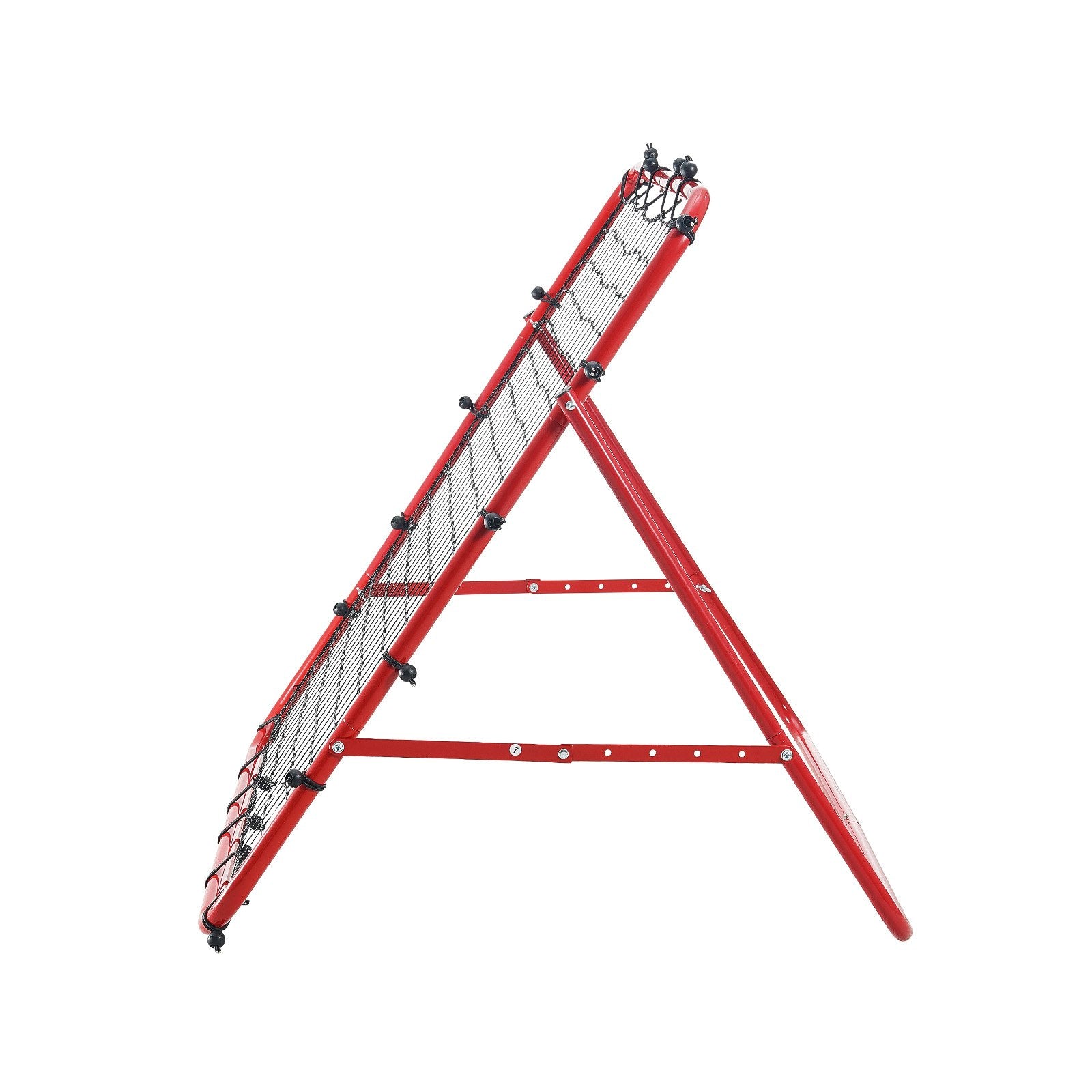 Basketball & Basketball Accessories: VEVOR Soccer Rebounder Rebound Net, Kick-Back 100x100 cm, Portable Football Training Gifts, Fully Adjustable Angles Goal Net, Aids & Equipment for Kids Teens & All Ages, Easy Set Up & Perfect Storage